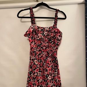 Floral mini dress